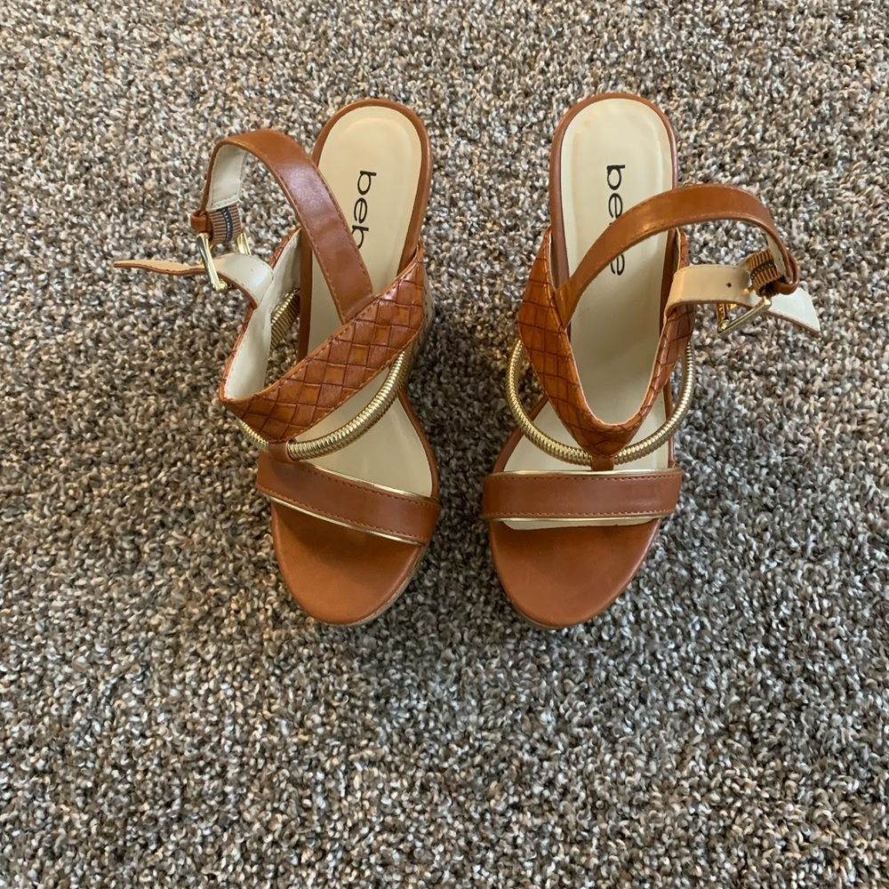 Womens Cork Wedge Sandals